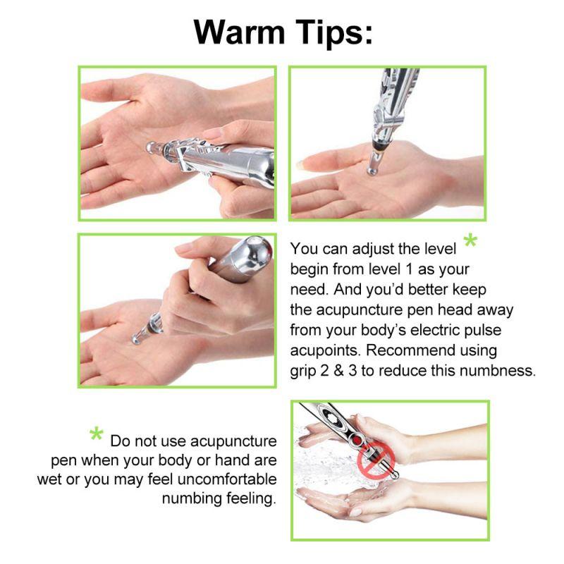 9 Gears Body Электронная акупунктурная ручка Энергетический массаж Акупунктурная ручка Меридианная массажная ручка Глубокое расслабление мышц Средства для снятия боли Массаж