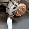 Transparent Brake Fluid Reservoir 1L Brake Bleeder Bottle with 60cm Hose & Universal Rubber Adapter Manual Brake Bleeder Device