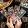 ПЭТ-наклейки InFeel.Me: Серия 'Дикие Звездные Моря' с Горячим Тиснением Цепочка для Часов Украшение для Блокнота.