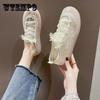 Breathable Hollow Fairy Wind Fisherman Shoes Jelly Sole Single Shoes Female Summer Roman Shoes Student Flat Net Shoes