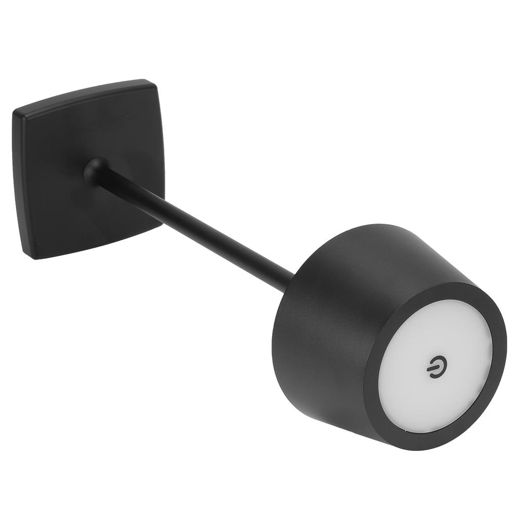 LED Desk Lamp USB Charging Table Lamps for Bar Living Room Reading Light Warm White LightBlack