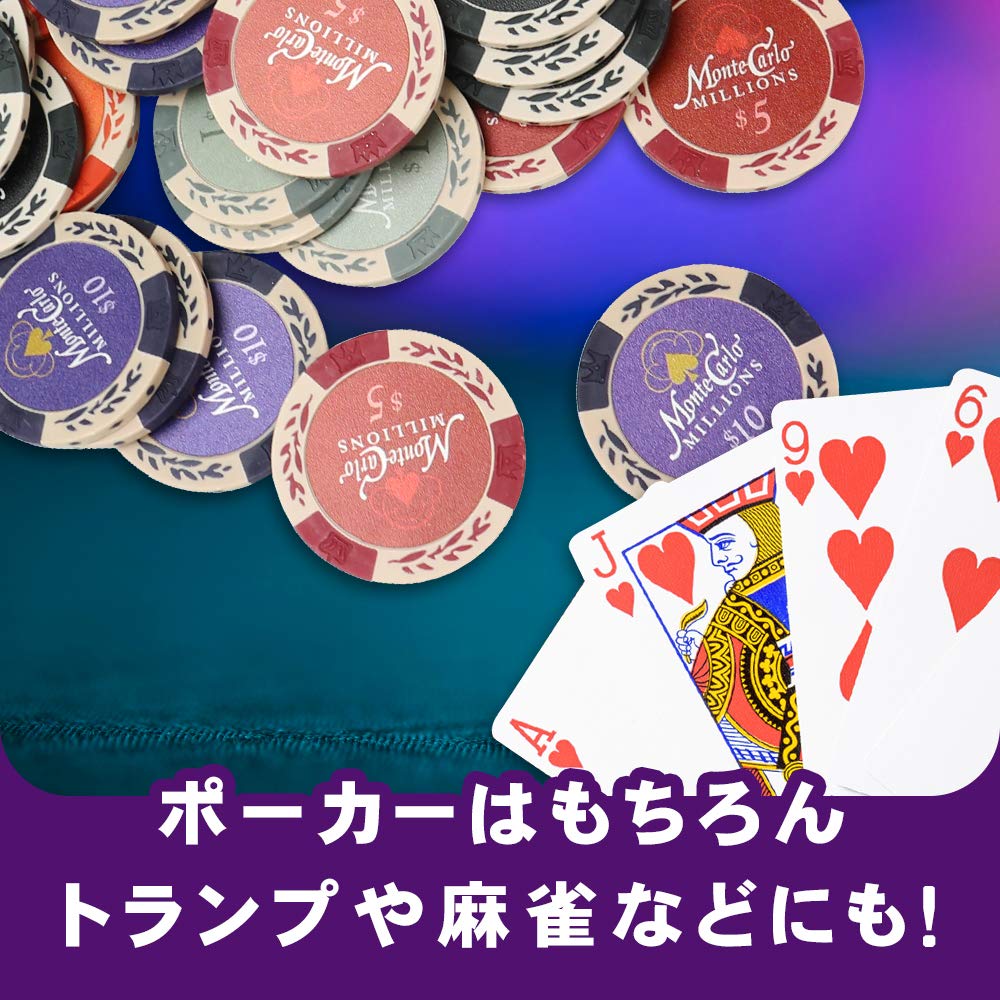 Cam Poker Chip Set Casino Игральные карты Настольная игра Тяжелое ощущение 100 штук в 5 (Типы наборов)