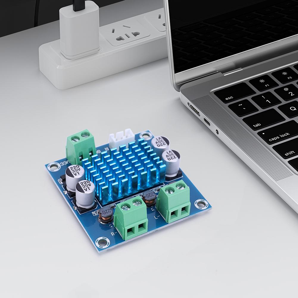 Плата усилителя мощности 12-24 В, двухканальный аудиомодуль усилителя мощности 10 Вт + 10 Вт, высокое разрешение