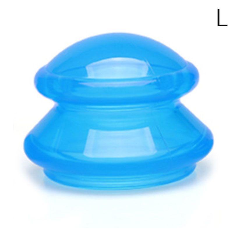 1шт силиконовые антицеллюлитные вакуумные присоски массажные чашки банки для физиотерапии