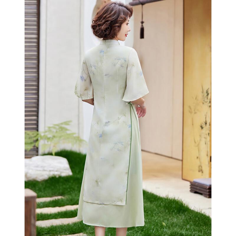Элегантное платье ципао в китайском стиле