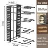 Multi-Function Retractable Kitchen Storage Rack for Sink and Tableware