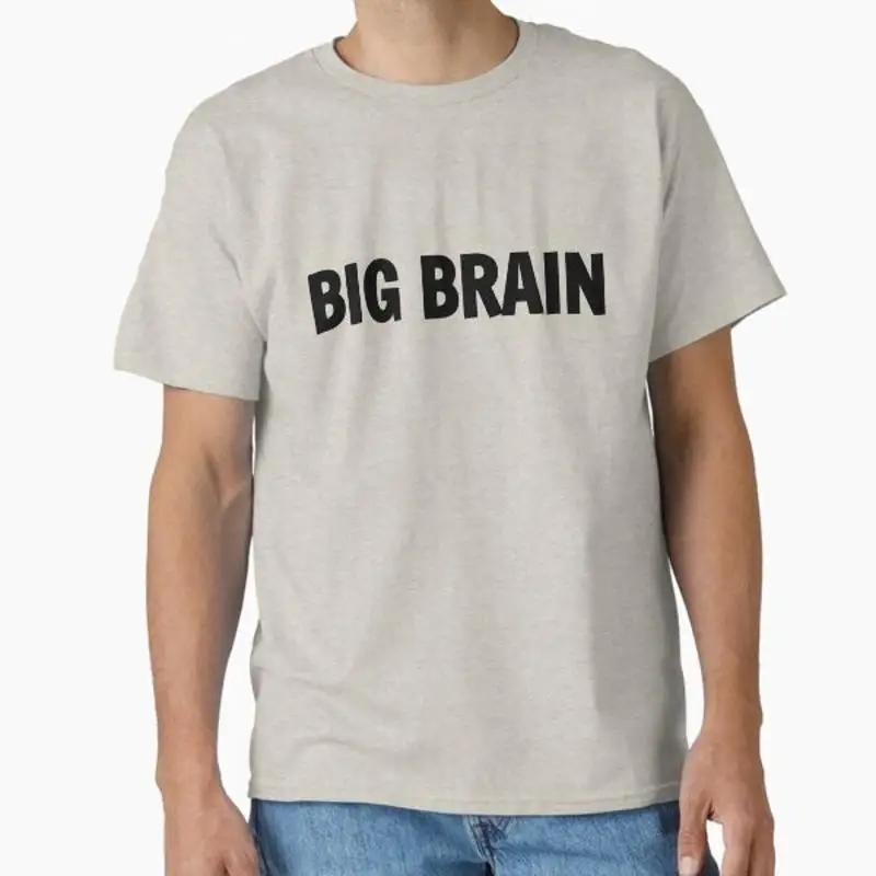 BIG BRAIN Classic T shirt Made in US AUS Size S 2XL