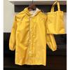Children's Raincoat for Girls, Elementary School Students, with a Special Backpack Compartment, Waterproof, Full-Body Protection Against Heavy Rain