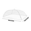 Foldable Food Mesh Food  Mosquito Net Cover Table Umbrella Tent Breathable Picnic Protect Sleeve for Home Kitchen Dining Room