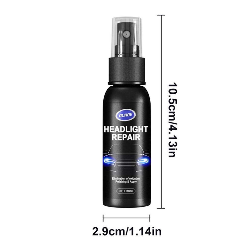 Восстановительная жидкость для автомобильных фар, удаляющая оксидную грязь, портативная жидкость для ремонта фар, жидкость для восстановления фар автомобиля