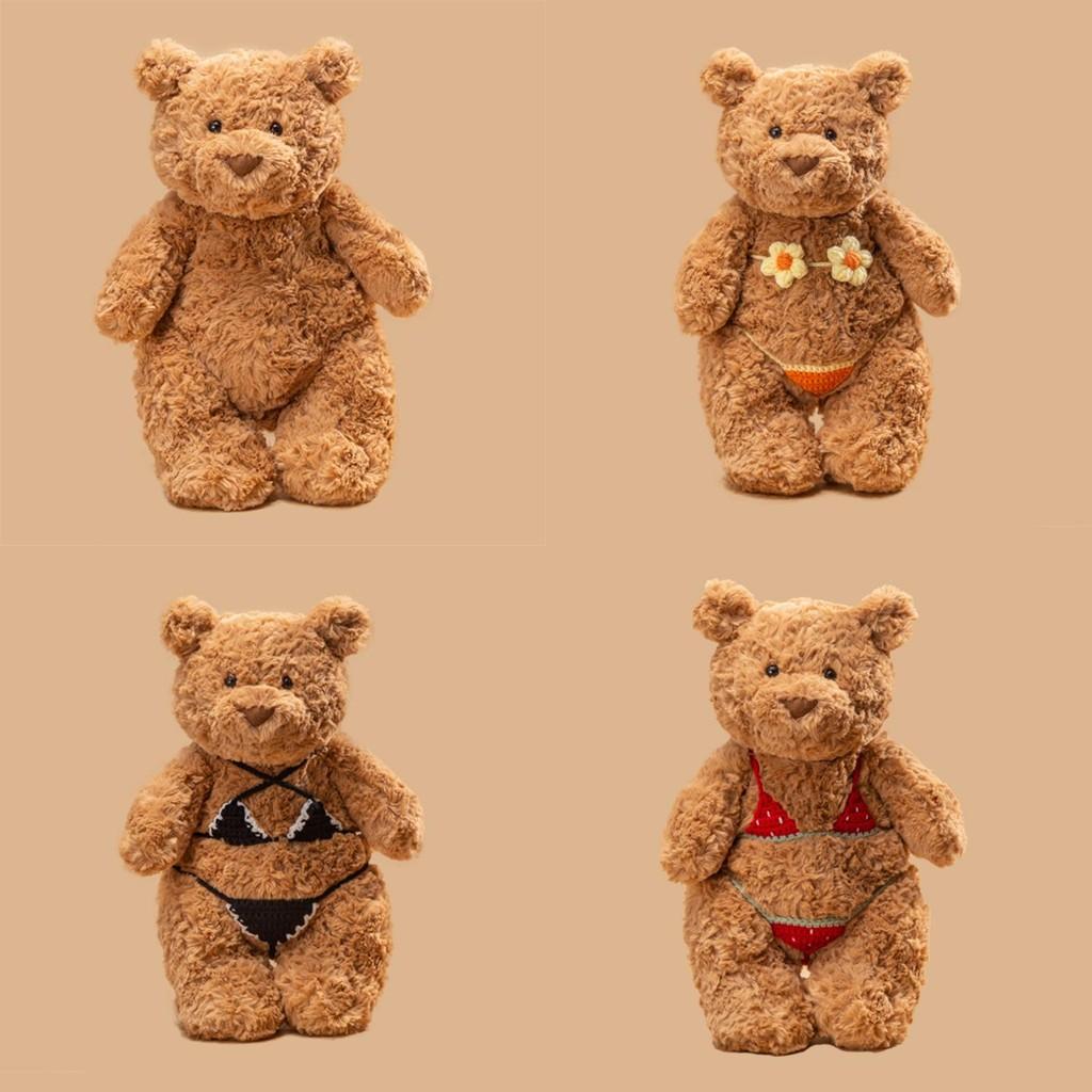 Бикини Мишка Мультяшный Мишка Милый Животный Плюшевая Игрушка Декор Детской Комнаты и Идеи для Подарков