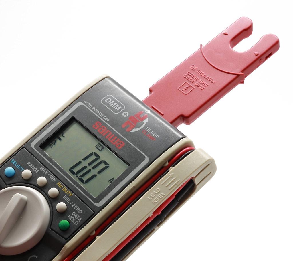 Sanwa Electric Meter SANWA Hybrid Mini Tester with Case Clamp PM33AC Gray (Multimeter + Meter)