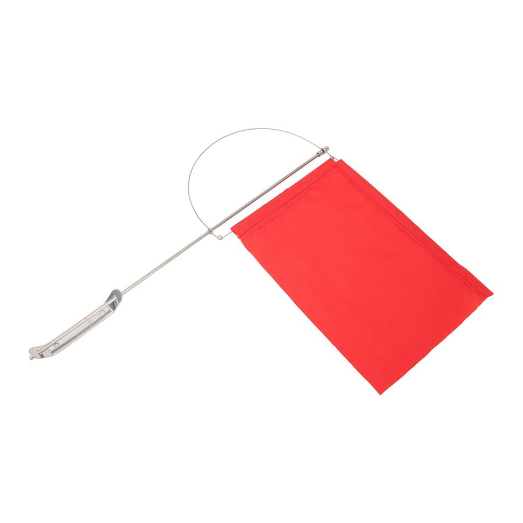 Wind Indicator Flag Monotypes Marine Mast Flag Wind Indicator Stainless Steel Red Boat Flag for Sailboat Yacht