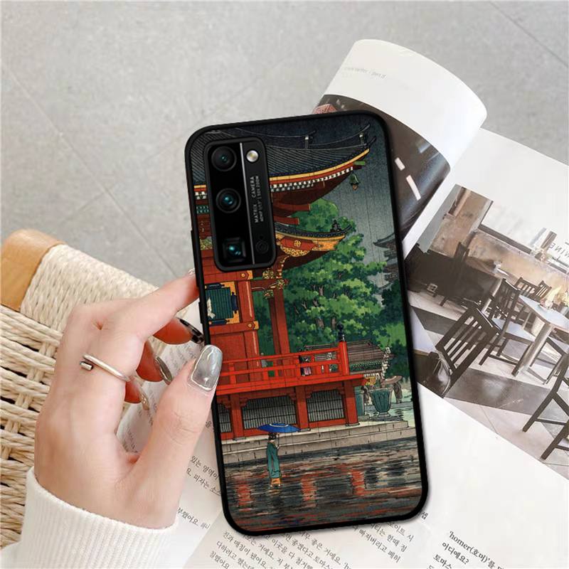 Чехол для телефона в японском стиле Art Japan для Huawei Honor V30 30 9X 7A Pro View 20 10 9 Lite 10I 8C 8X 5A Play Cover