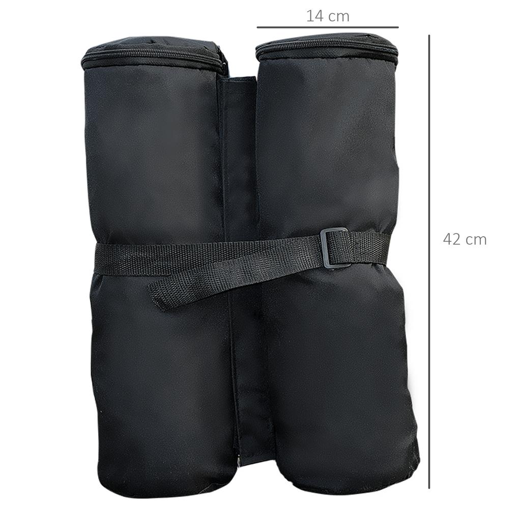 15 Kg Heavy Duty Gazebo Weight Sand Bags 4 Pcs Leg Weights Marquee Tent Canopy Base For Trampoline Pop Up Gazebo Tent