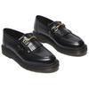 Dr. Martens Черные кроссовки-лоферы унисекс Adrian Snaffle Tassel 32102001