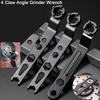 Стабильный зажим 4-кулачковый угловой шлифовальный ключ угловая шлифовальная машина ручной инструмент разборка сборка