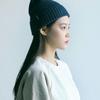 BUTDEEP Cotton Symbol Basic Beanie - Navy