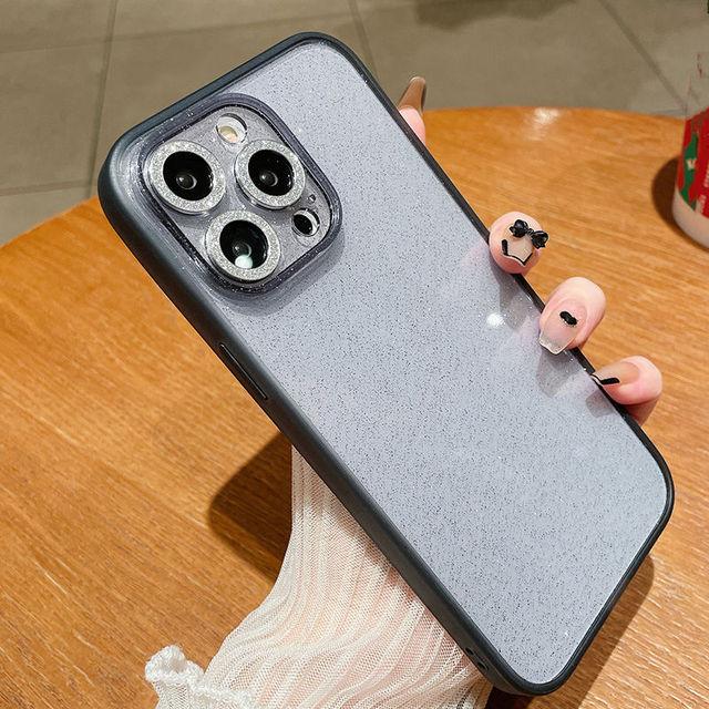 Роскошный силиконовый модный блестящий прозрачный чехол для Iphone 14 12 13 Pro Max противоударный мягкий чехол