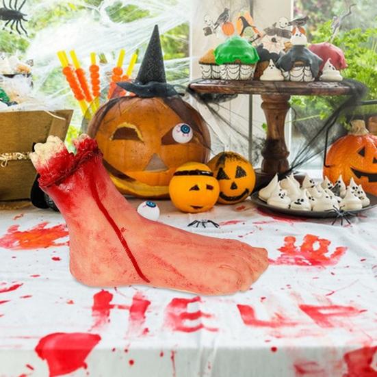 Хэллоуин сломанный палец реквизит набор реалистичные поддельные кровь отрубленные пальцы отрубленные руки ноги украшения для костюмированной вечеринки ужасов