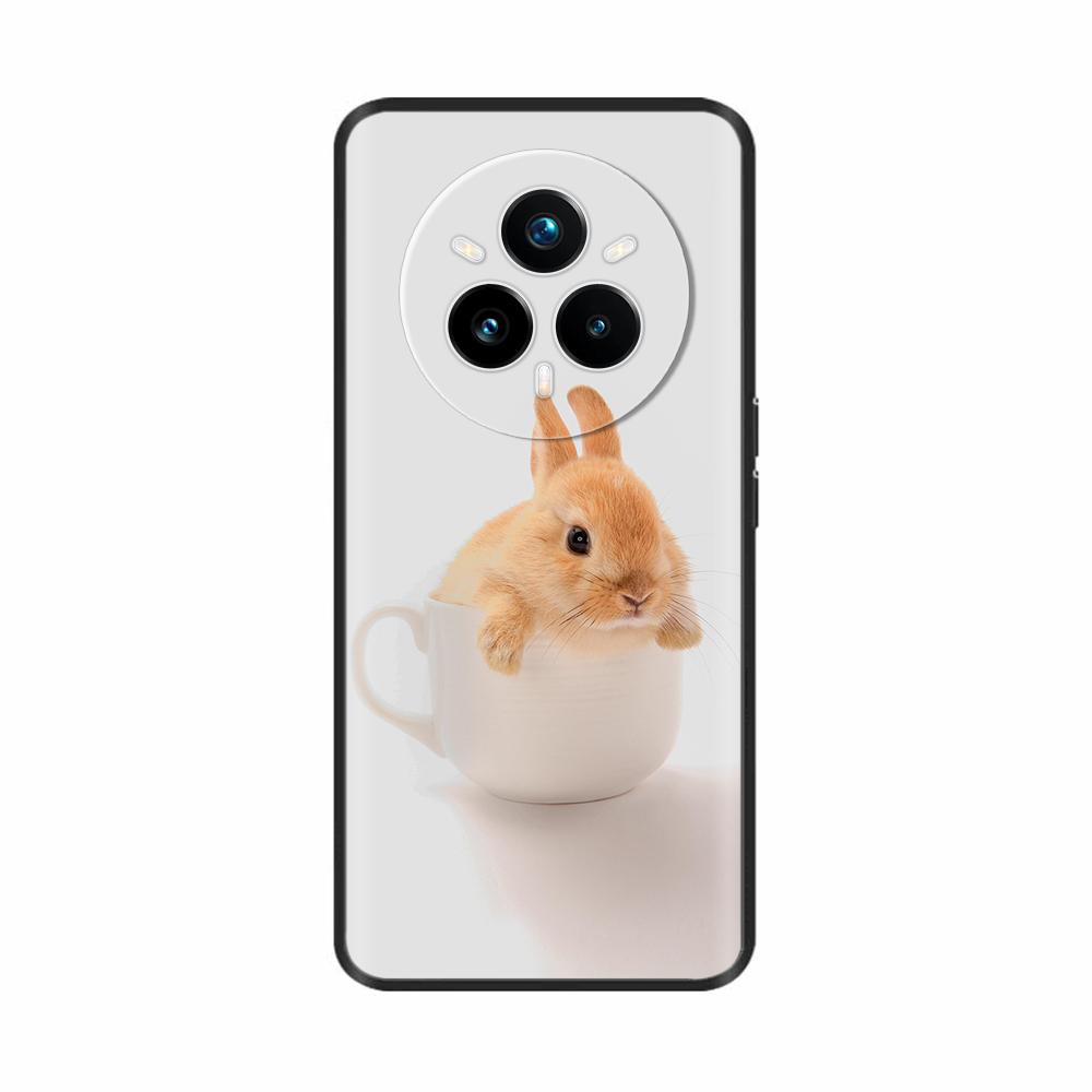 Чехол для Realme 14 Pro Plus Милый Мягкий ТПУ Силиконовый Черный Чехол для Funda Realme 14 Pro Plus 5G Задняя Крышка Чехлы для Телефона Realme14Pro+