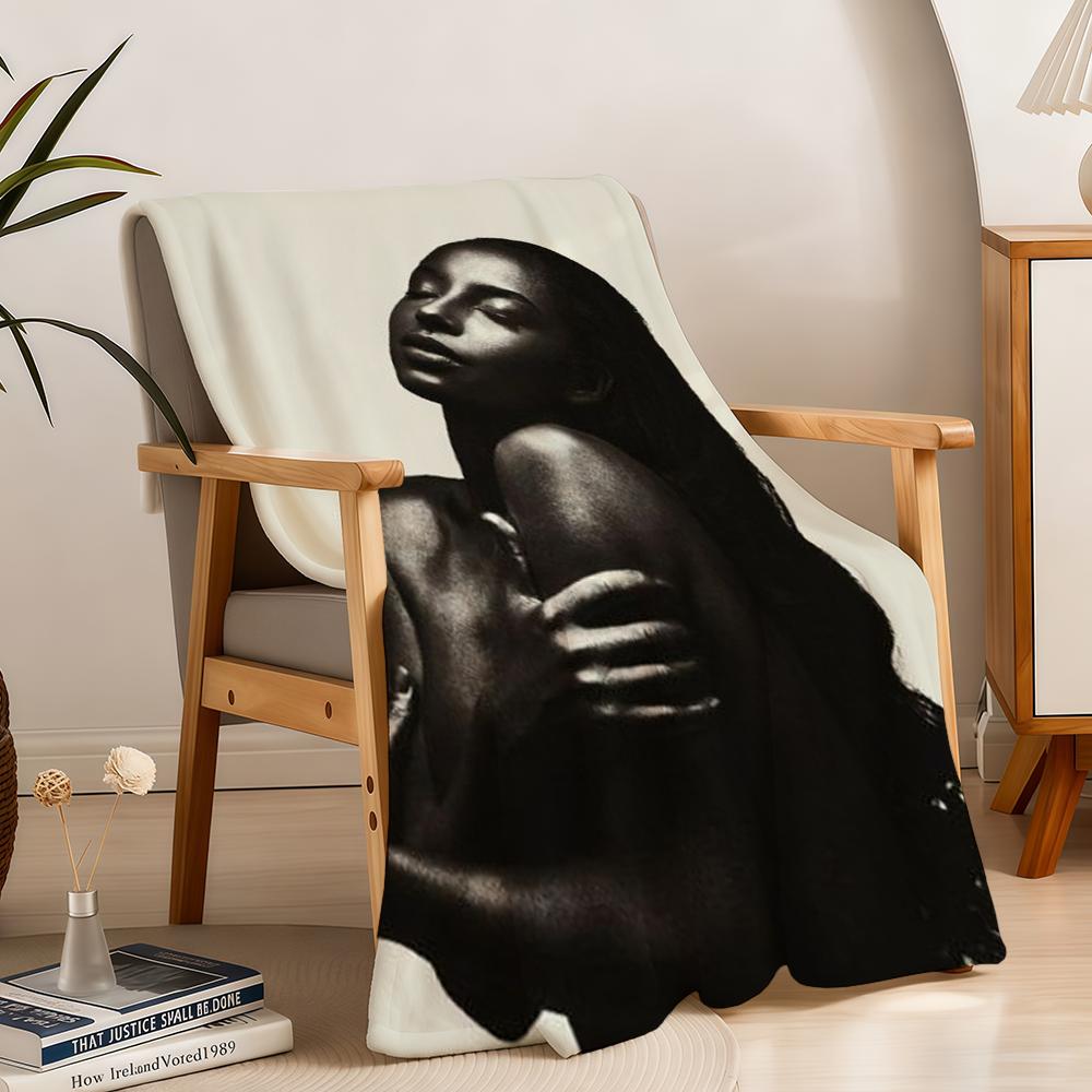 Band Blanket Throw Super Cosy Album Plush Living Room Sofa S-Sade-ES Couch Childish Birthday Gifts