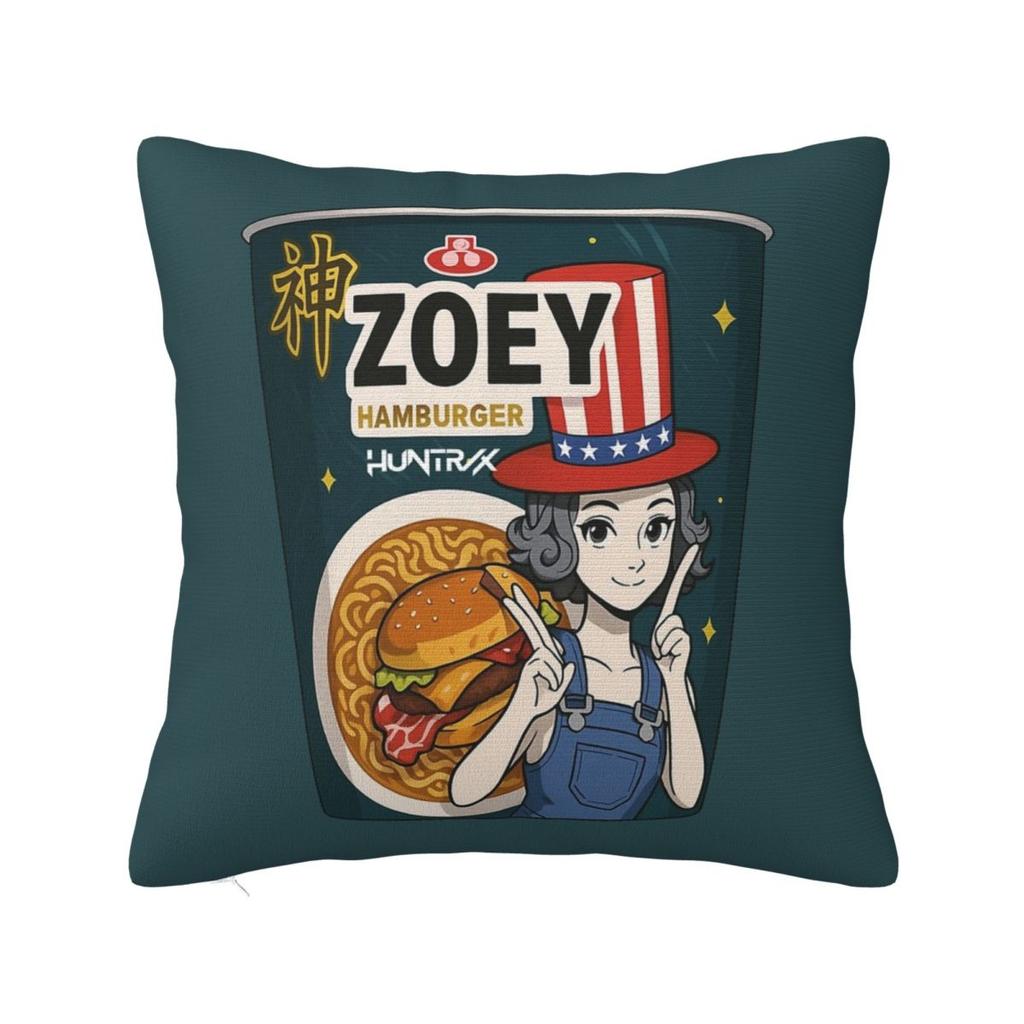 Huntrix Наволочка квадратная Декоративная подушка Kpop Охотники на демонов 45*45 см Наволочки для подушек