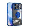 Чехол для телефона с кольцом-подставкой с покрытием для iPhone 17Air 17Pro 17 16 15 14 13 12 Pro Max Plus, прозрачный чехол с магнитом для автомобиля Funda Coque