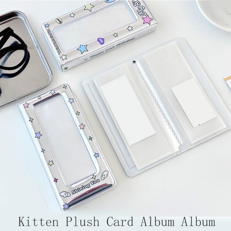 Colorful Star Photo Booth Frame Photo Booth Album for Photo Strips Wedding Album Bookmarks Holders 20 Page 40 Photos