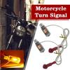 2 шт. мотоцикл T15 указатель поворота 12 В двухцветный высокая яркость ABS ширина индикатора 2835 16smd W5W задняя лампа для вождения R8A2