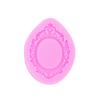 Lace Pattern Picture Frame Mold Fondant Decorating Tools Mirror Shape Chocolate European Style Clay Epoxy Mould