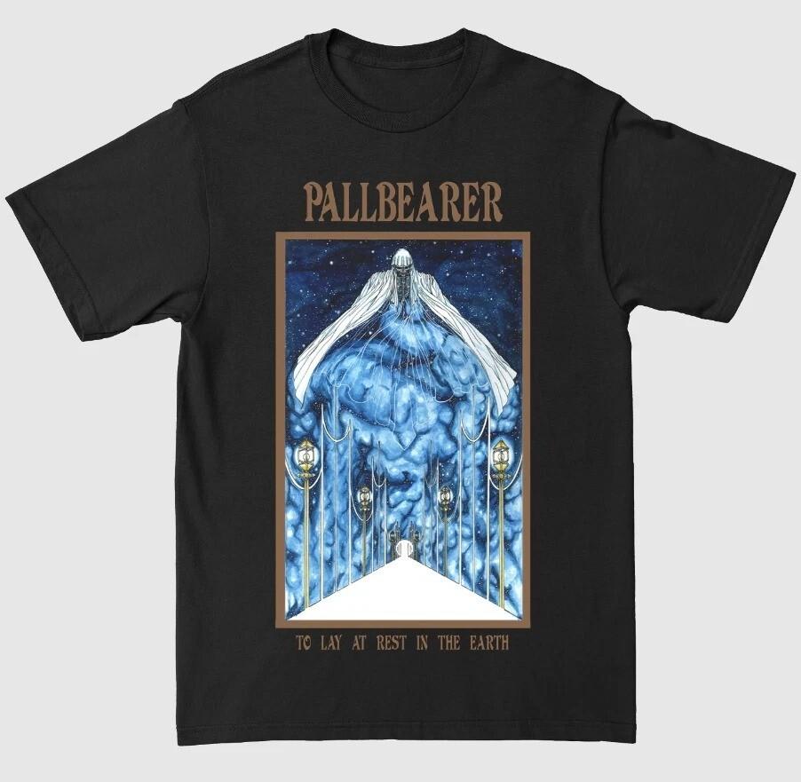Винтажная футболка PALLBEARER band To Lay At Rest In The Earth Хлопковая Черная Футболка BL1386