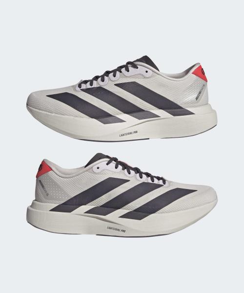 adidas Adizero EVO SL M - Меловой Жемчуг:черный:Красный [KJ3670]