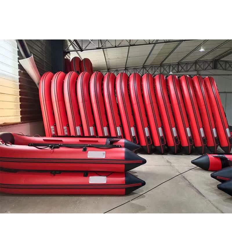 Heavy-Duty Inflatable Fishing & Rescue Boat with Aluminum Floor