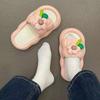 Наступая на дерьмо тапочки женские летние для улицы для дома домашние пара толстая подошва ванная комната ванна нескользящие прохладные тапочки