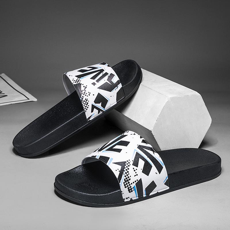Summer outerwear trendy fashion soft bottom non-slip slipper men's slippers