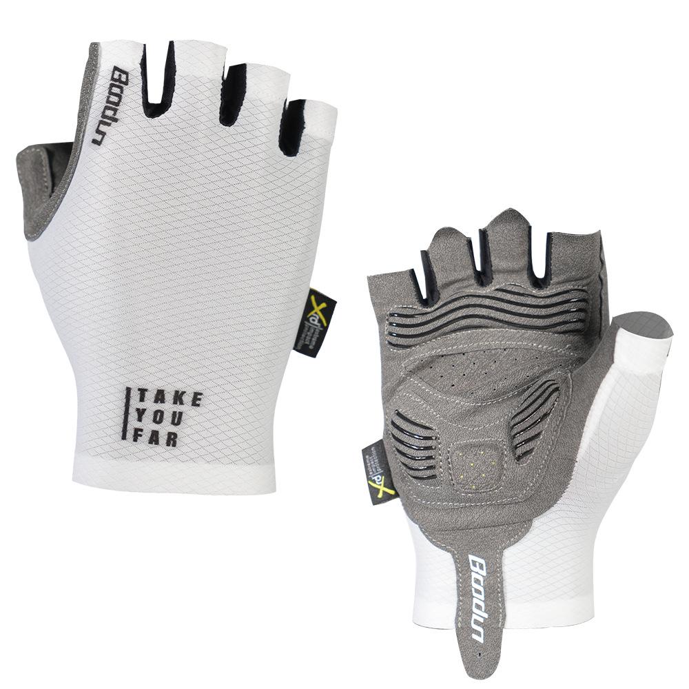 Breathable Half-Finger Summer Cycling Gloves: Shock-Absorbing & Wear-Resistant for Road and Mountain Biking
