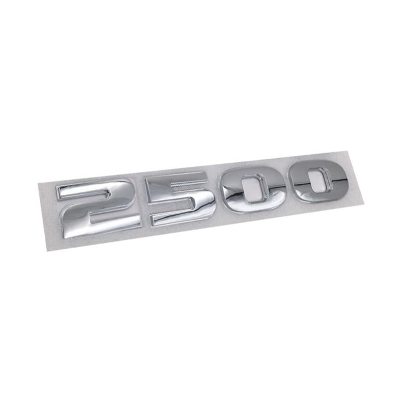 3D Car Sticker Body Fender Side Decal RAM 1500 2500 Emblem Badge For RAM 1500 2500 Nameplate Badge Auto Accessories