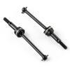 YEAHRUN 2PCS Steel CVD Drive Shaft Front Rear Universal for Tamiya TT02 TT01 TC01 1/10 RC Model Drift Car Upgrade Parts