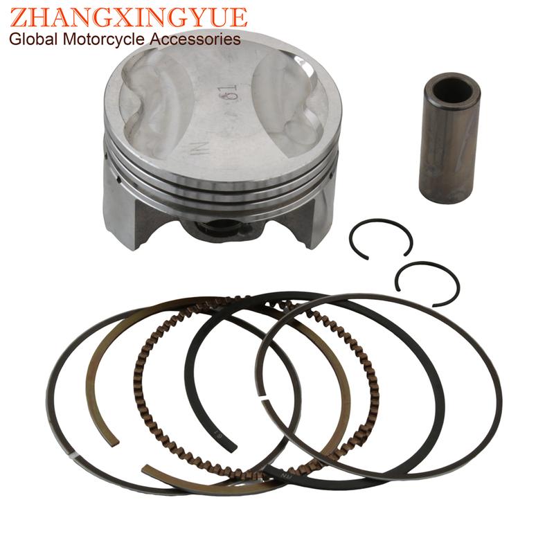 4-Valve 58.5mm 61mm 63mm YW125 Bws125 Mio125 Racing Piston Kit For Yamaha Cygnus GTR YW Bws Zuma 125cc Upgrade 160cc 180cc 200cc