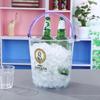 5L Portable Plastic Ice Bucket for Beer, Fruit, and Chilled Drinks