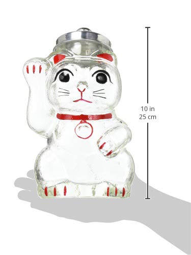 Hirota Glass Манэки-нэко (манящий кот) конфетница SM-2