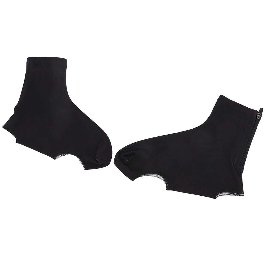 Пара чехлов для велосипедной обуви, дышащие, пылезащитные, ветрозащитные, удобные чехлы для велообуви с замком для улицы, размер L