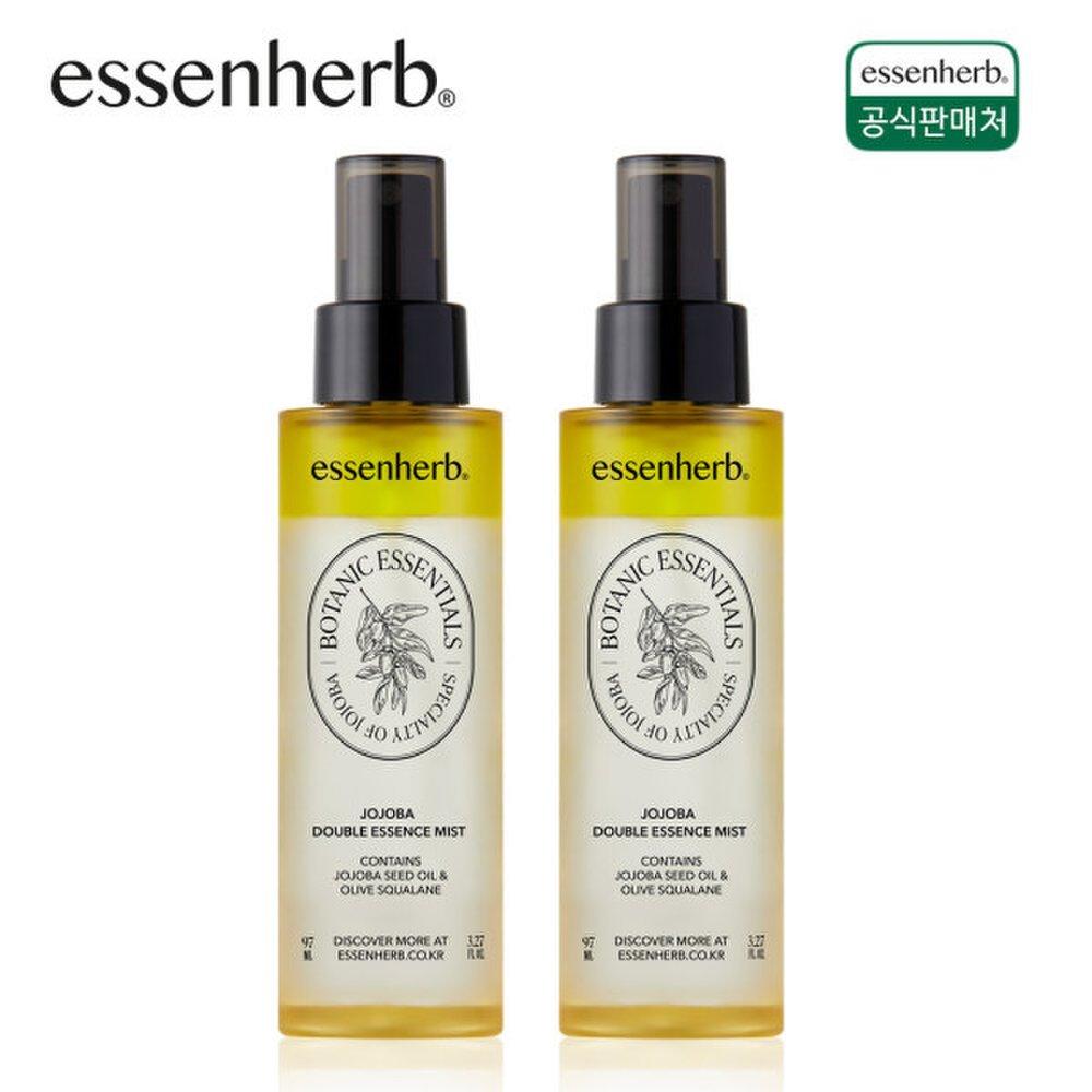 ESSEN HERB Спрей с двойной эссенцией Jojoba Double Essence Mist 97 мл x 2 / Успокаивающий кожу спрей