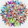 1pcs 10CM Luminous Butterfly PVC Simulation Butterfly Magnetic Home Decoration Children's Room Living Room