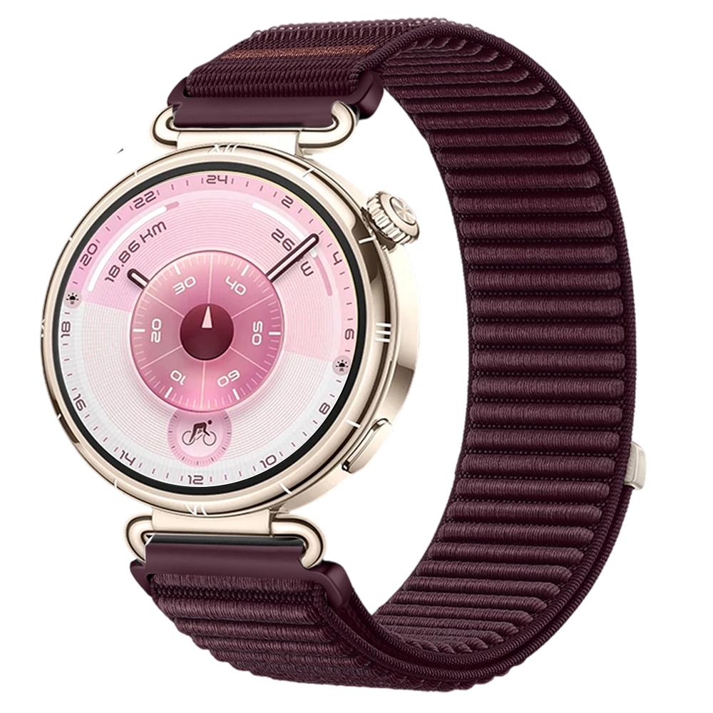 18 Часовой ремешок Совместимый с Huawei Watch GT6 41 мм Аксессуары Дышащий Нейлоновый Ремешок Подходит для Huawei Watch GT5 GT4 41 мм