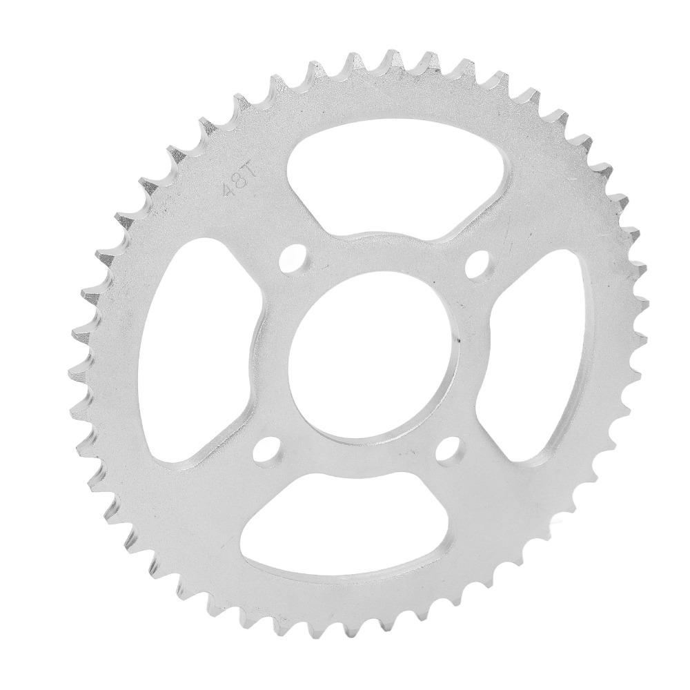 Steel Rear Chain Sprocket 428 48T Sprocket Cog Durable Motorcycle Sprocket ATV Karting DIY