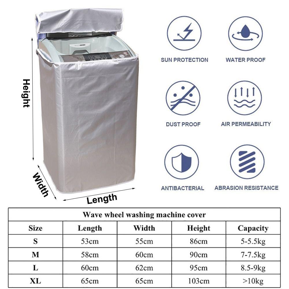 Universal Waterproof Cover Top Open Dust Proof Cover High Quality Washing Machine Cover
