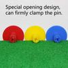 38mm Reusable Golf Ball Tee Special Opening Design Corrosion-resistant Long Service Life Golf