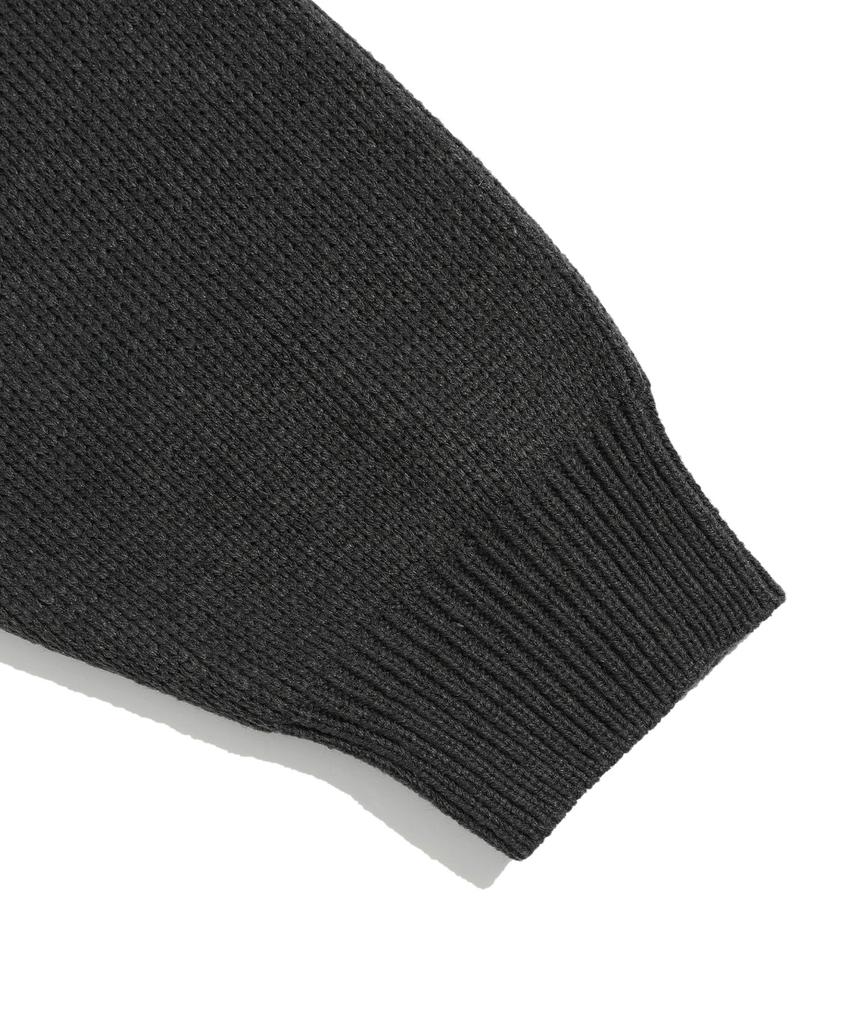 ISTKUNST Homie Hood Knit_Black(Ik2Dfmk640A)